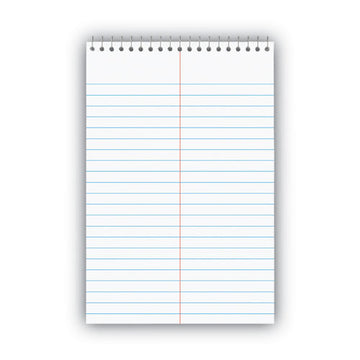 Universal® Steno Pads, Gregg Rule, Red Cover, 80 White 6 X 9 Sheets, 6-pack freeshipping - TVN Wholesale